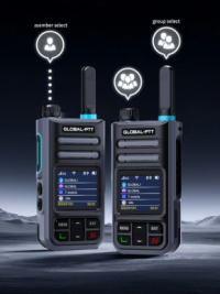 Global MX1 android 4G poc Wireless set mini two way radio long range communicator 4g 100 km GPS wifi