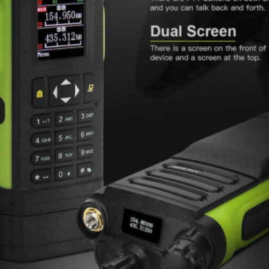 APX-8000 12W Dual Band Radio VHF UHF Handheld Transceiver with Dual PTT